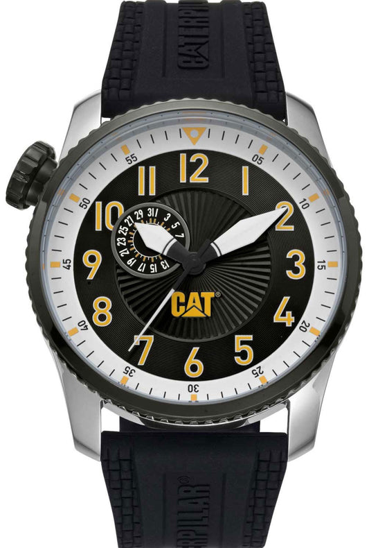 CATERPILLAR AQ14121112 Spun Black Rubber Strap