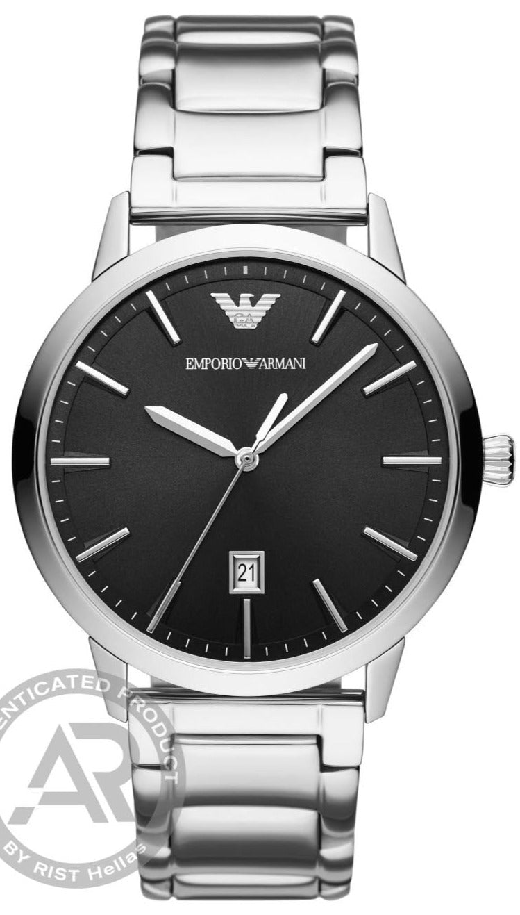 Emporio Armani AR11310 Ruggero Silver Stainless Steel Bracelet