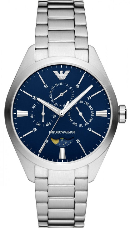 Emporio Armani AR11553 Claudio Moonphase Stainless Steel Bracelet