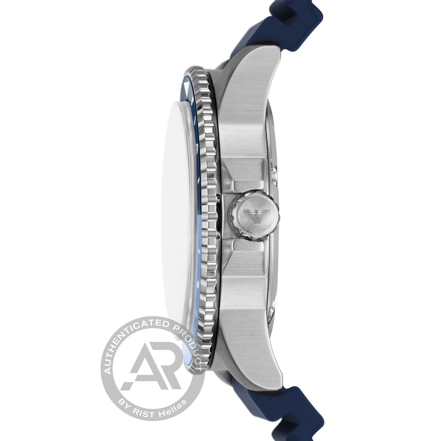 Emporio Armani AR11592 Diver GMT Blue Silicon Strap