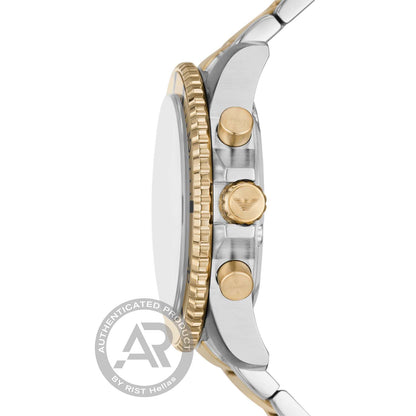 Emporio Armani AR11606 Sea Explorer Two Tone Stainless Steel Bracelet