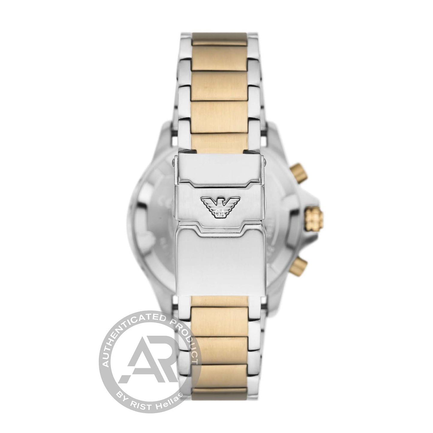 Emporio Armani AR11606 Sea Explorer Two Tone Stainless Steel Bracelet