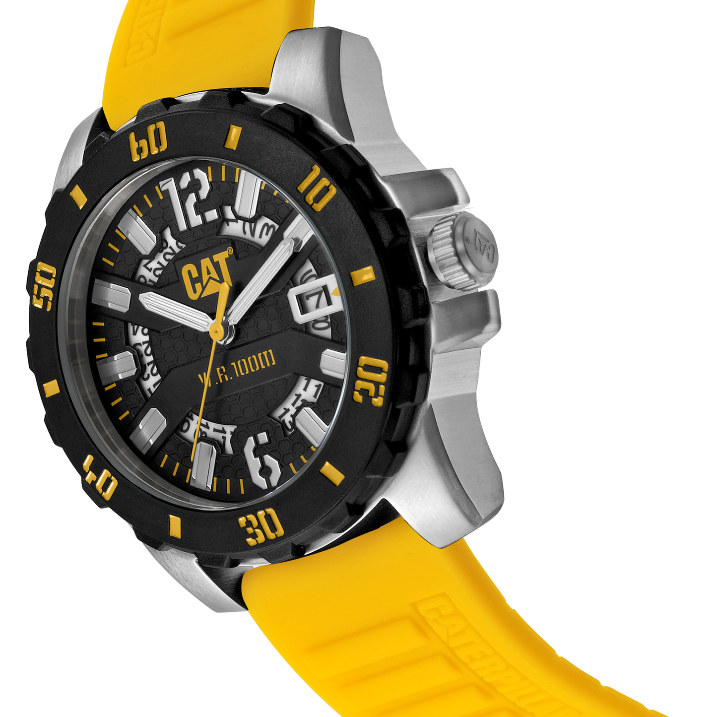 CATERPILLAR AR14127137 Steel Barricade Yellow Silicon Strap