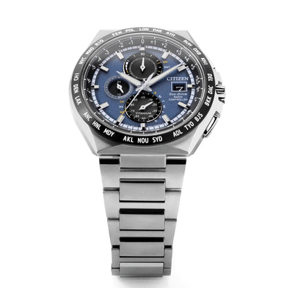 Citizen AT8238-84L RadioControlled Eco-Drive Titanium Bracelet