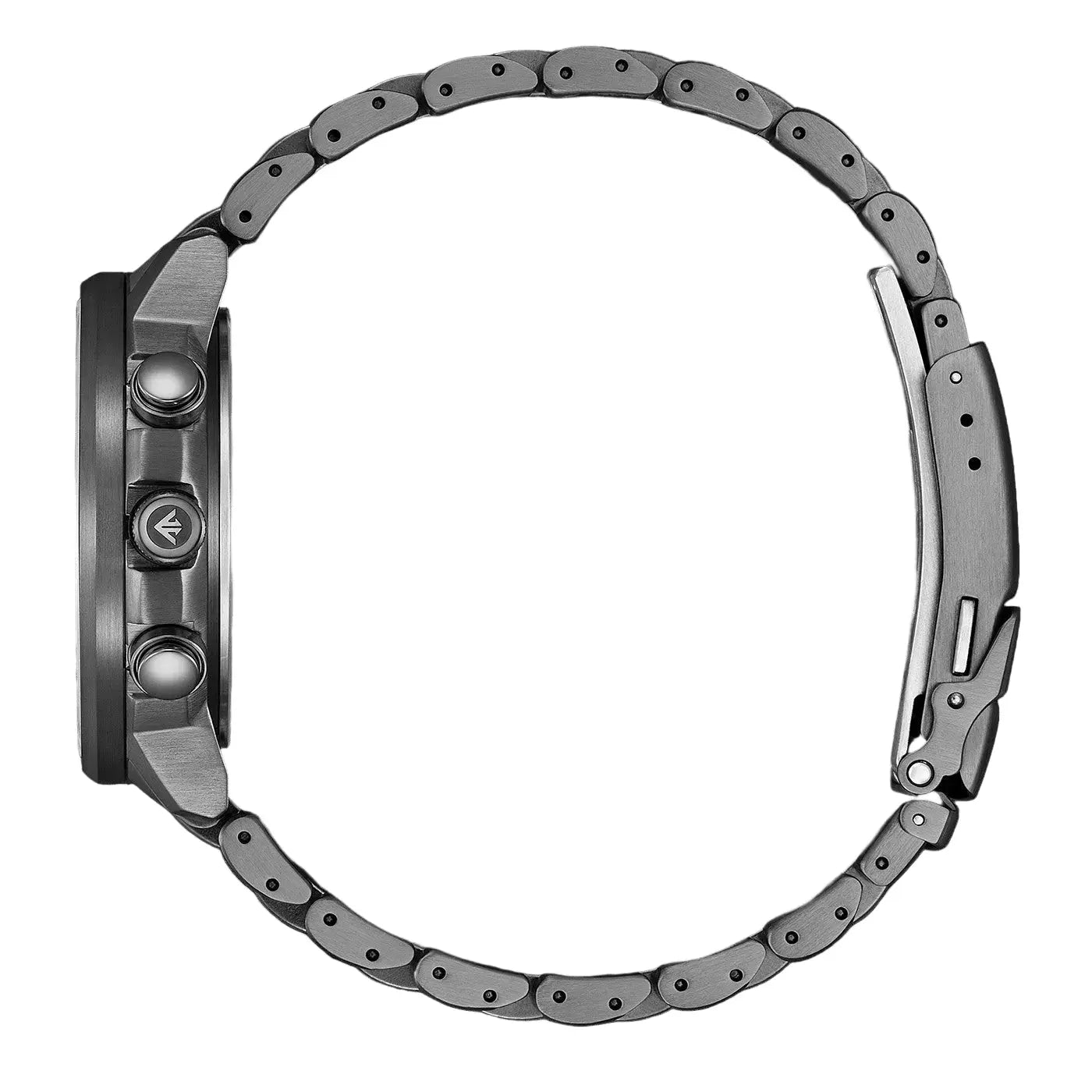 Citizen AT8300-58W Promaster Sky EcoDrive Chronograph Radiocontrolled Black Stainless Steel Bracelet