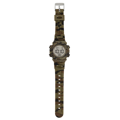 Tikkers ATK0214 Kids Digital Khaki Silicon Strap