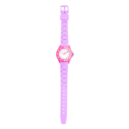 Tikkers ATK1087 Kids Purple Silicon Strap