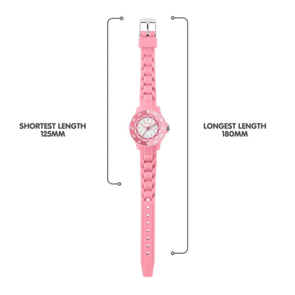 Tikkers ATK1098 Kids Collection Pink Silicon Strap
