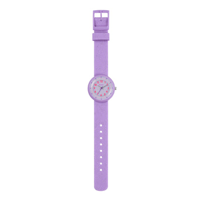 Tikkers ATK1102 Kids Purple Silicon Strap