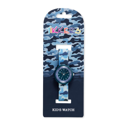 Tikkers ATK1104 Kids Collection Blue Silicon Strap