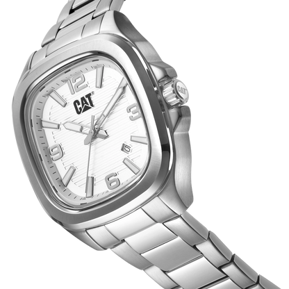 CATERPILLAR AV14111232 Axis Silver Stainless Steel Bracelet