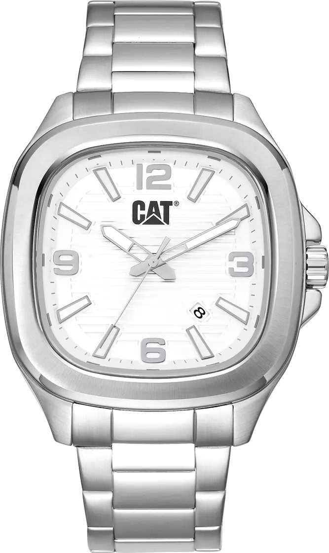 CATERPILLAR AV14111232 Axis Silver Stainless Steel Bracelet