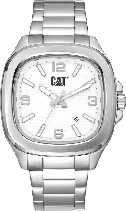CATERPILLAR AV14111232 Axis Silver Stainless Steel Bracelet