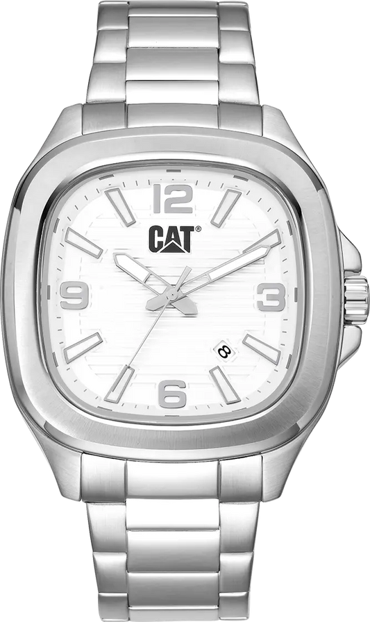 CATERPILLAR AV14111232 Axis Silver Stainless Steel Bracelet