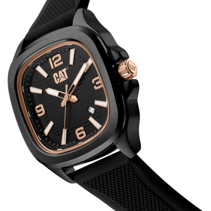 CATERPILLAR AV16121139 Axis Black Silicon Strap