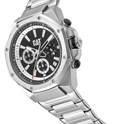 CATERPILLAR AW14311122 Hexline Chronograph Stainless Steel Bracelet