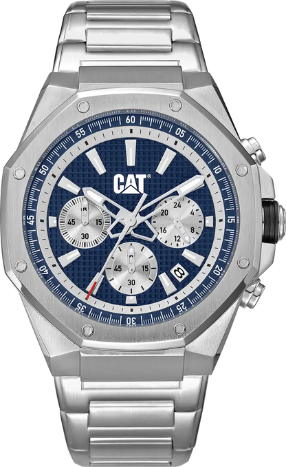 CATERPILLAR AW14311622 Hexline Chronograph Stainless Steel Bracelet
