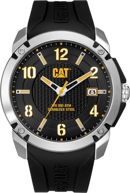 CATERPILLAR AX14121132 Elite 2025 Black Silicon Strap