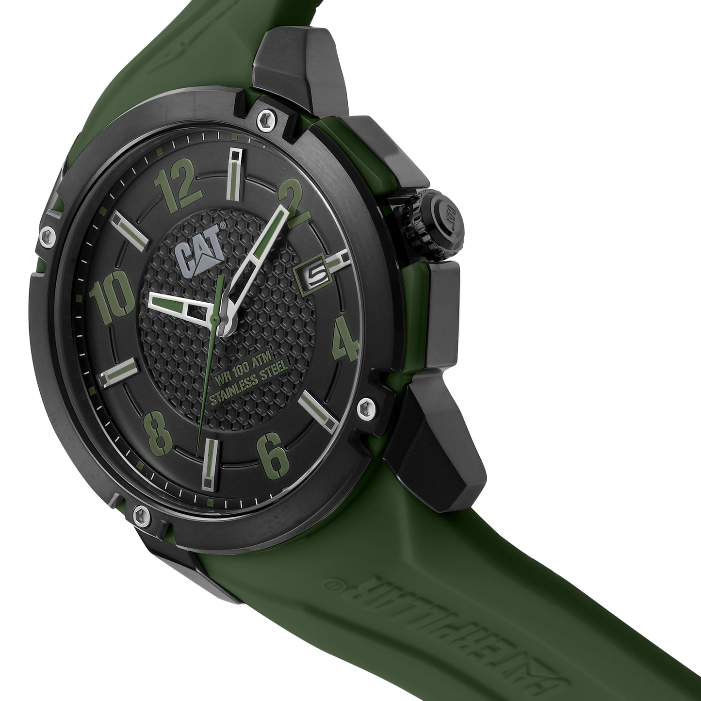 CATERPILLAR AX16123131 Elite 2025 Khaki Silicon Strap