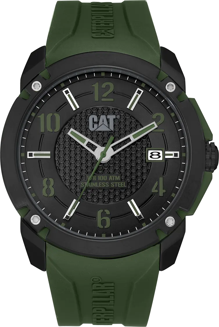 CATERPILLAR AX16123131 Elite 2025 Khaki Silicon Strap