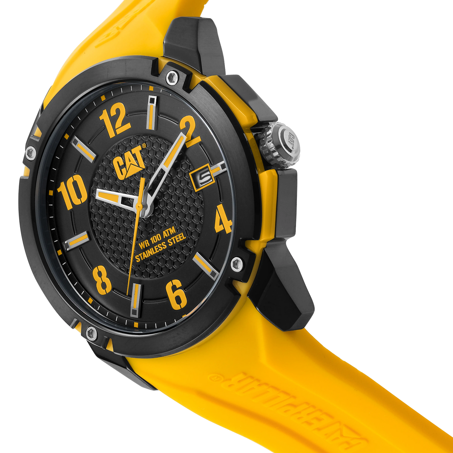 CATERPILLAR AX16127137 Elite 2025 Yellow Silicon Strap