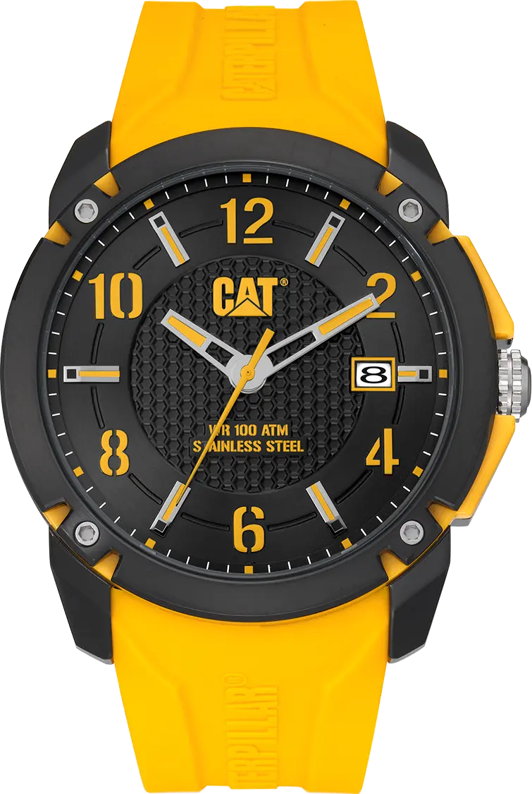 CATERPILLAR AX16127137 Elite 2025 Yellow Silicon Strap