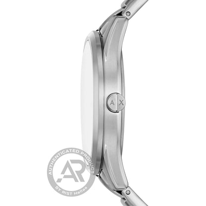 Armani Exchange AX1873 Dante Silver Stainless Steel Bracelet