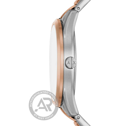 Armani Exchange AX1874 Dante Two Tone Stainless Steel Bracelet