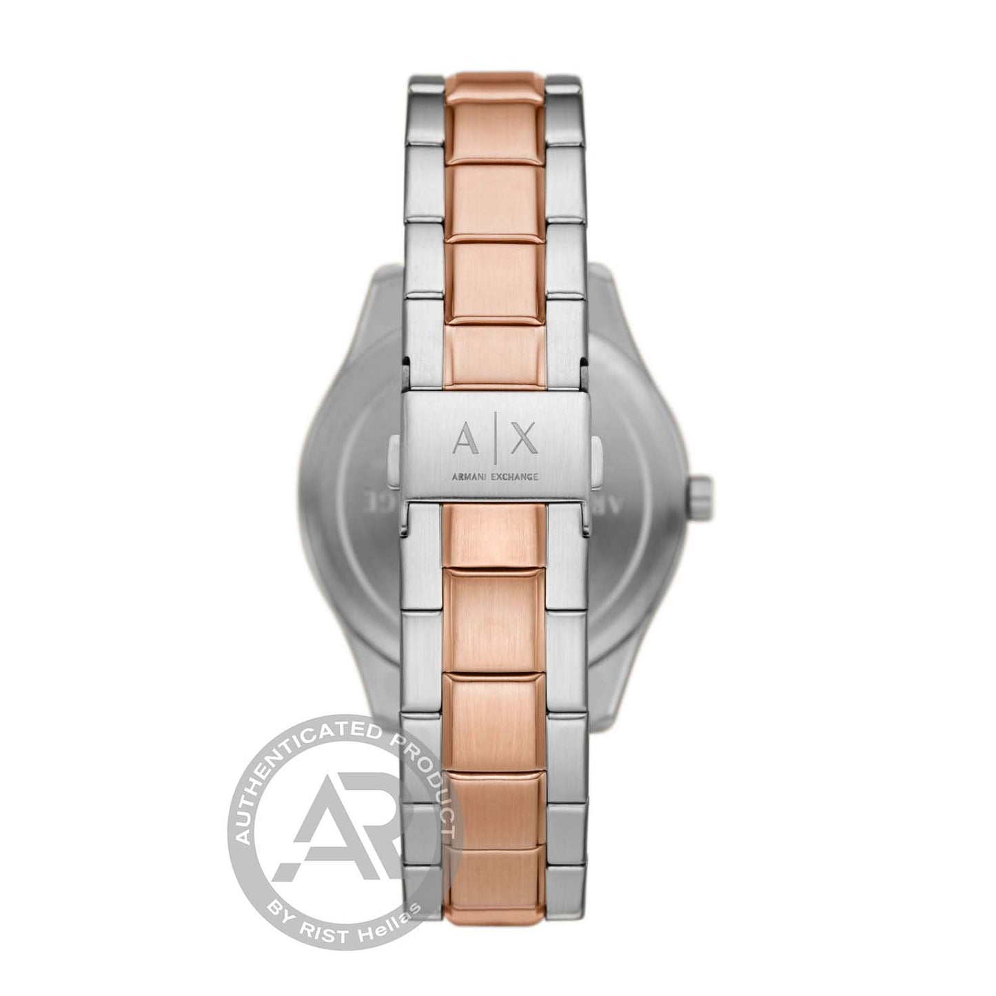 Armani Exchange AX1874 Dante Two Tone Stainless Steel Bracelet