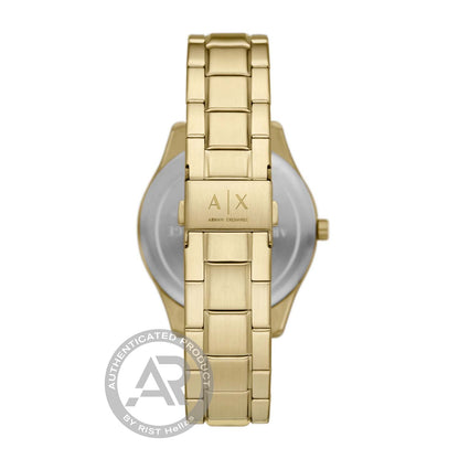 Armani Exchange AX1875 Dante Gold Stainless Steel Bracelet