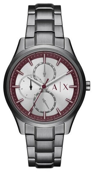 Armani Exchange AX1877 Dante Grey Stainless Steel Bracelet