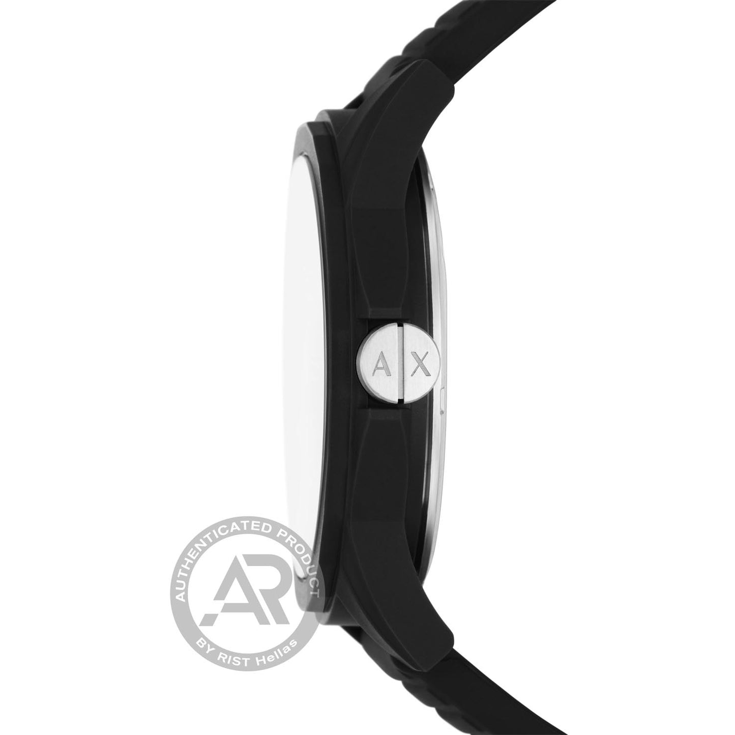 Armani Exchange AX2531 Outerbanks Black Silicon Strap