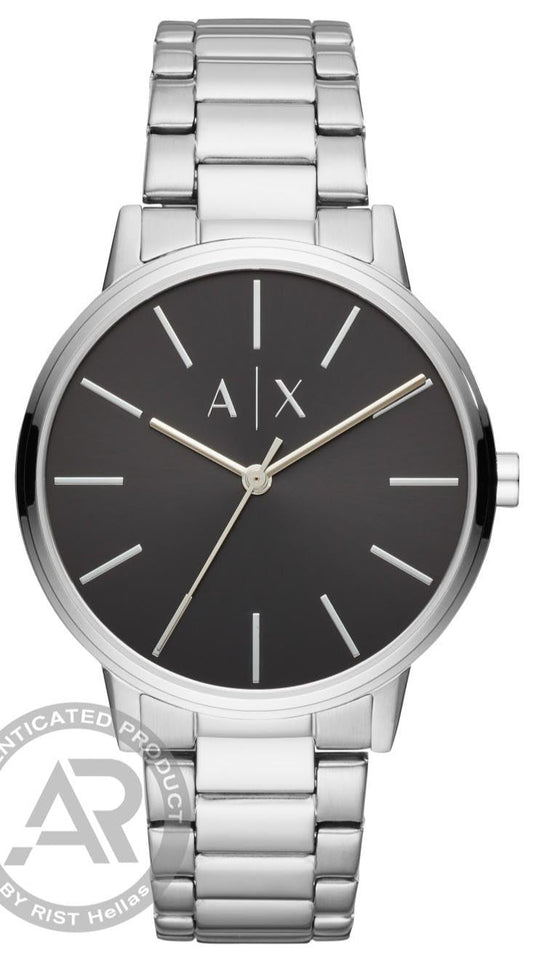 Armani Exchange AX2700 Cayde Silver Stainless Steel Bracelet