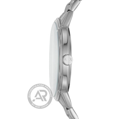 Armani Exchange AX2700 Cayde Silver Stainless Steel Bracelet