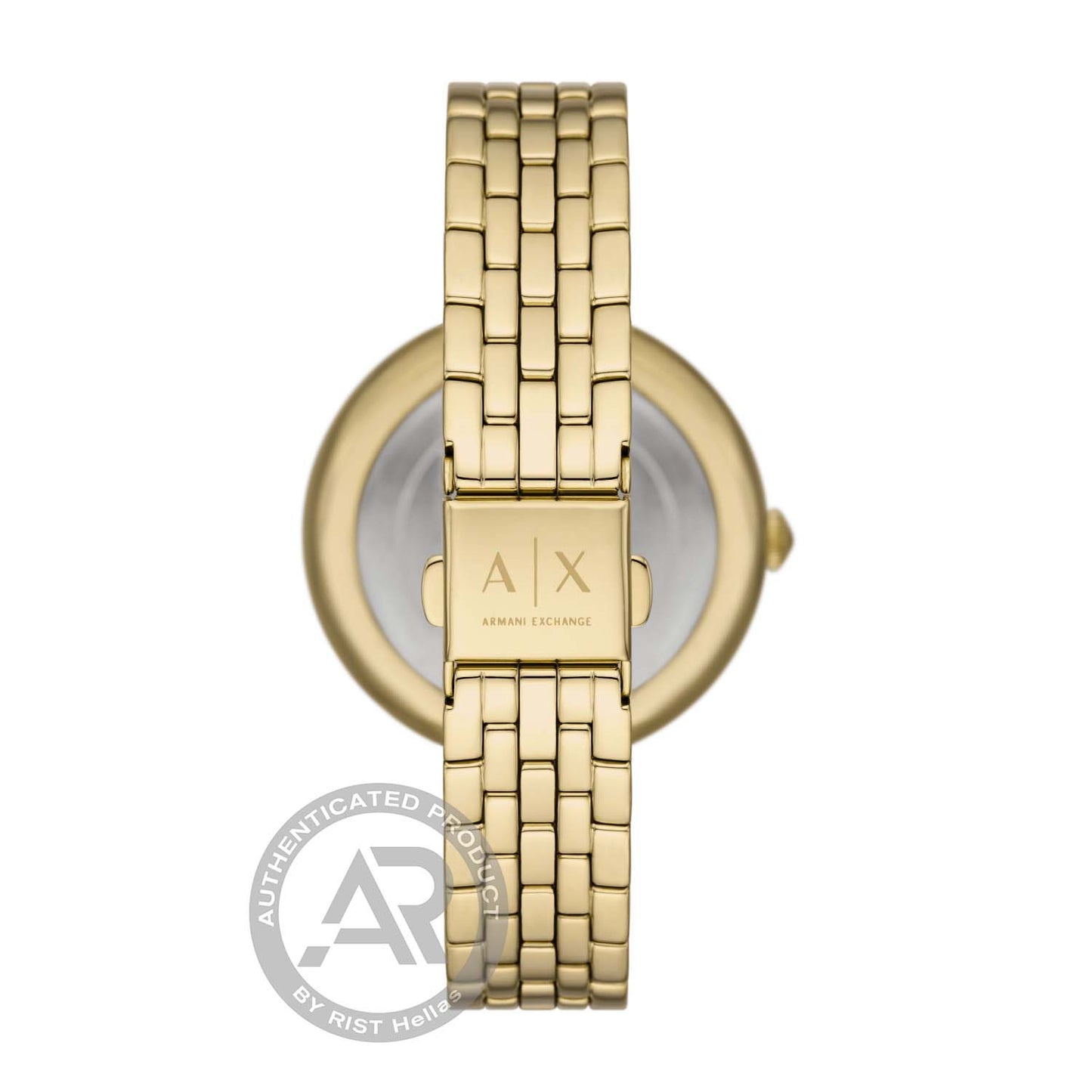 Armani Exchange AX5385 Brooke Gold Stainless Steel Bracelet