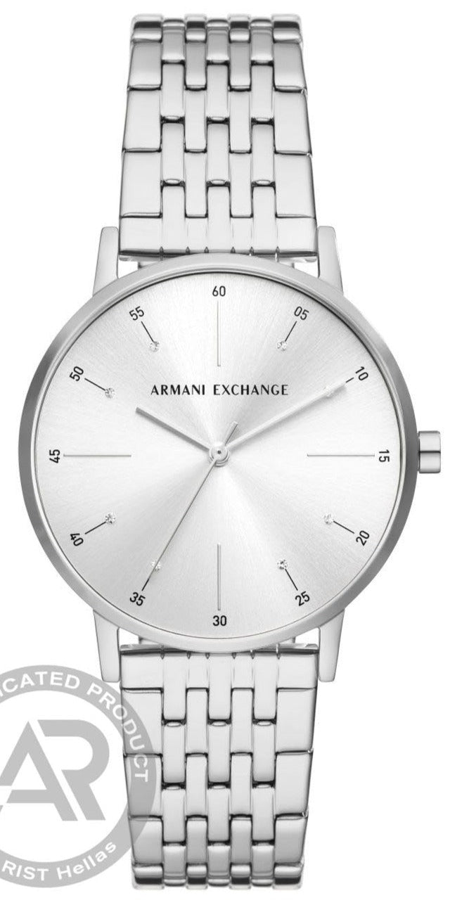 Armani Exchange AX5578 Lola Silver Stainless Steel Bracelet