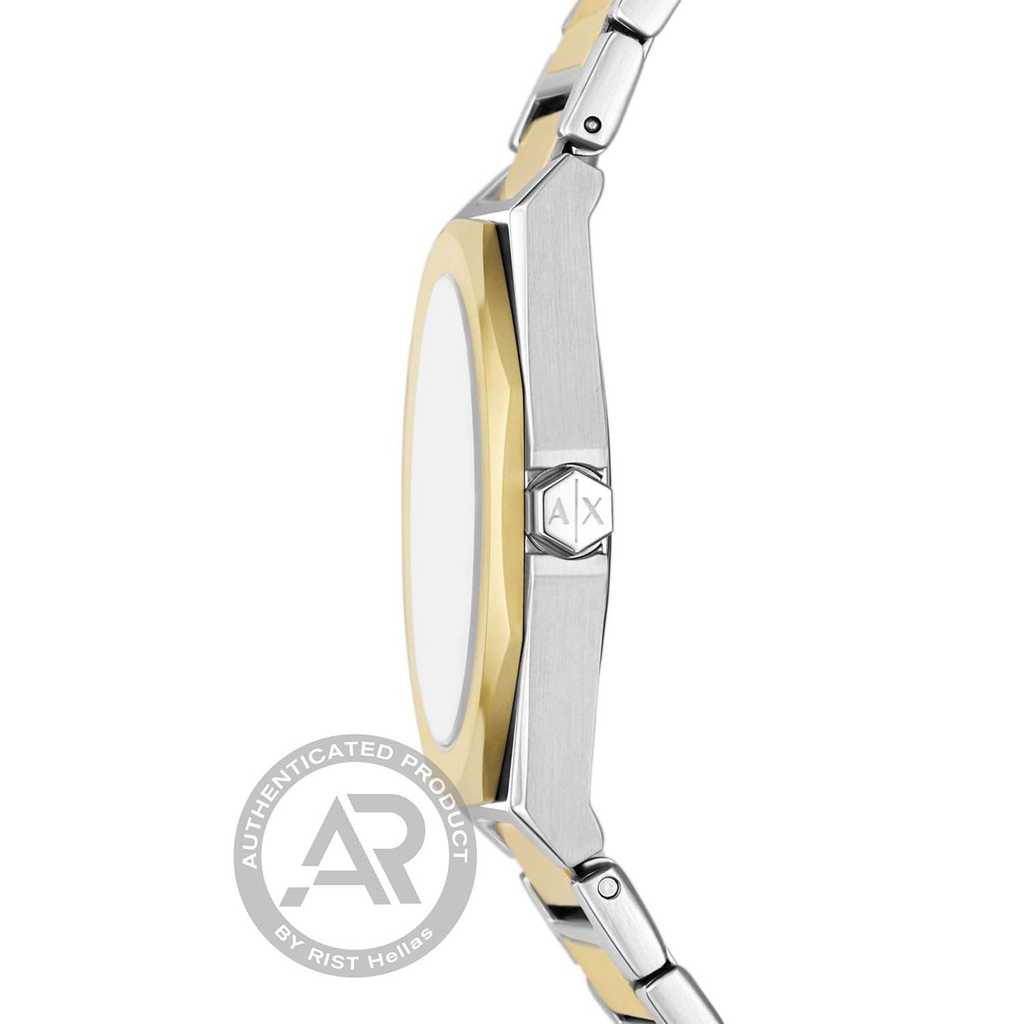 Armani Exchange AX7161SET Andrea Two Tone Stainless Steel Bracelet Box Set