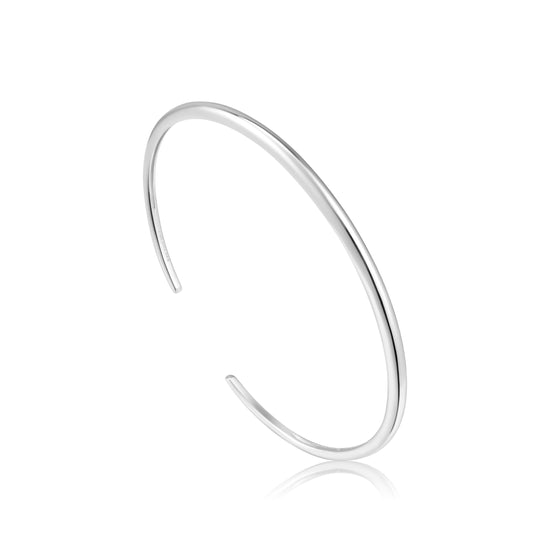 Ania Haie B024-02H Βραχιόλι Luxe Cuff από Επιπλατινωμένο Ασήμι