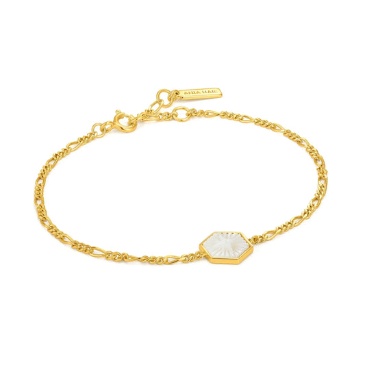Breeze 313004.1 Gold Plated Silver Bracelet