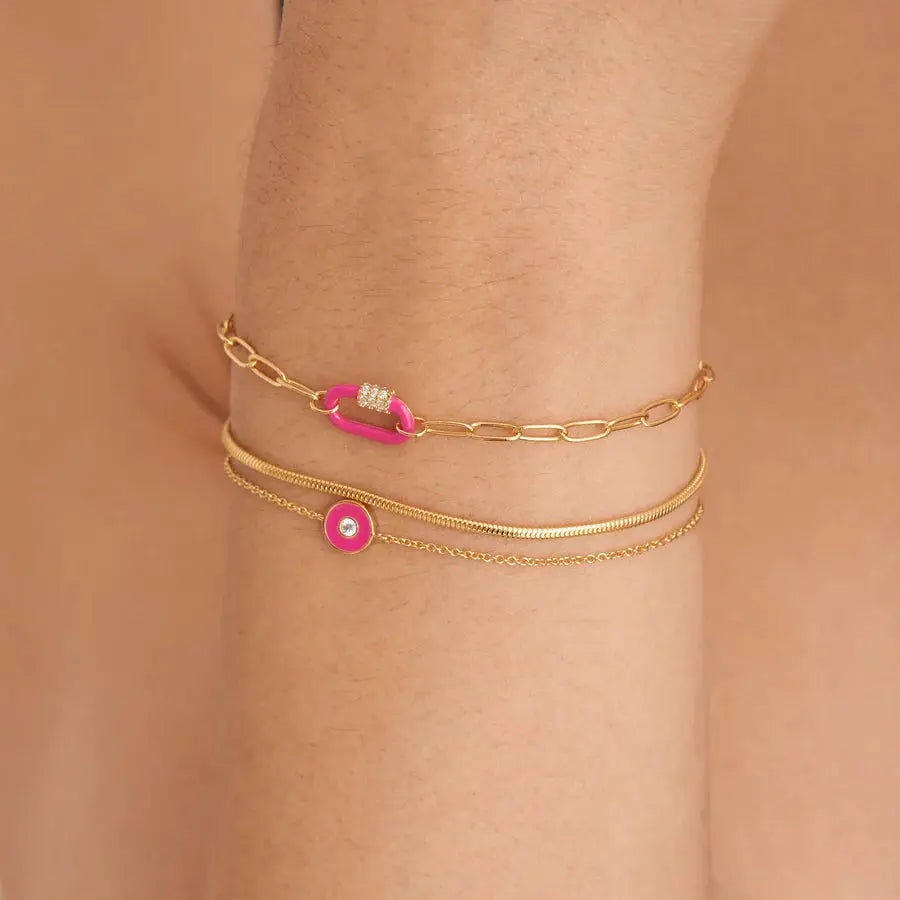 Breeze 313004.1 Gold Plated Silver Bracelet