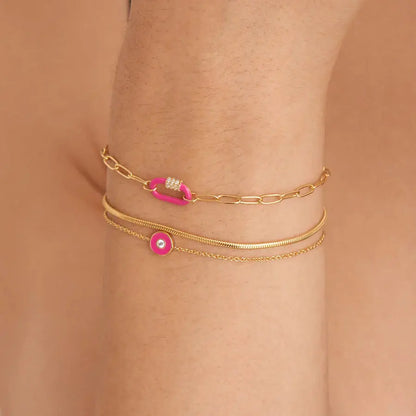 Breeze 313004.1 Gold Plated Silver Bracelet