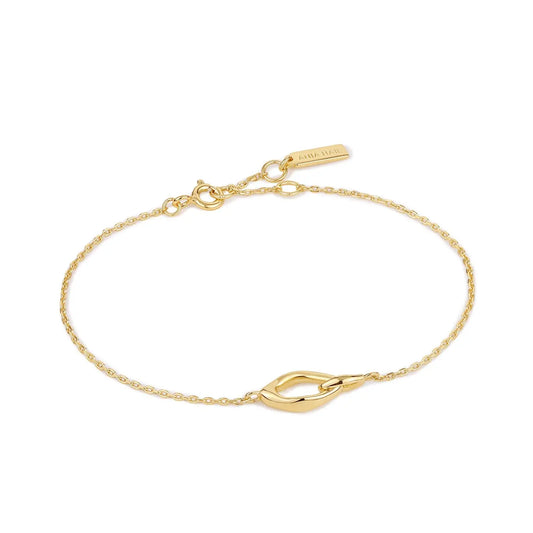 Breeze 313004.1 Gold Plated Silver Bracelet
