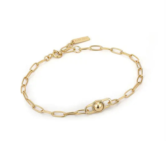 Breeze 313004.1 Gold Plated Silver Bracelet