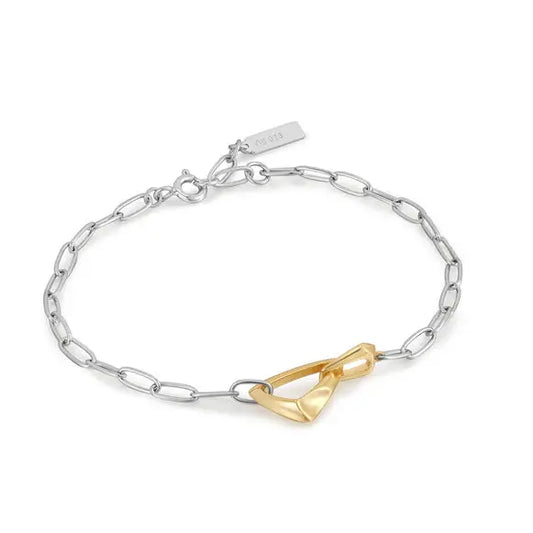 Breeze 313004.1 Gold Plated Silver Bracelet