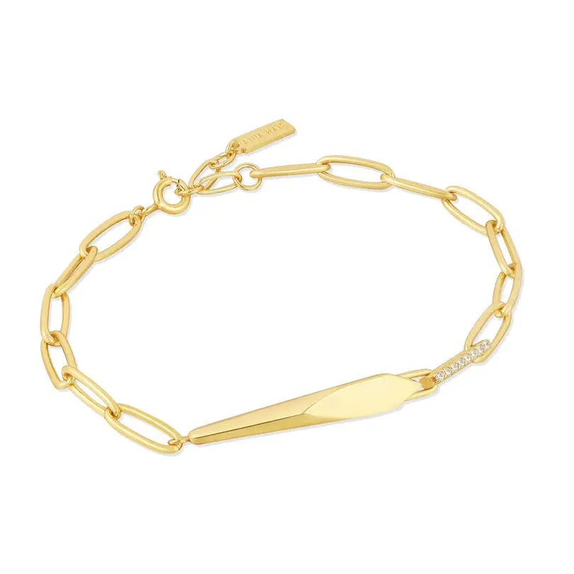 Breeze 313004.1 Gold Plated Silver Bracelet