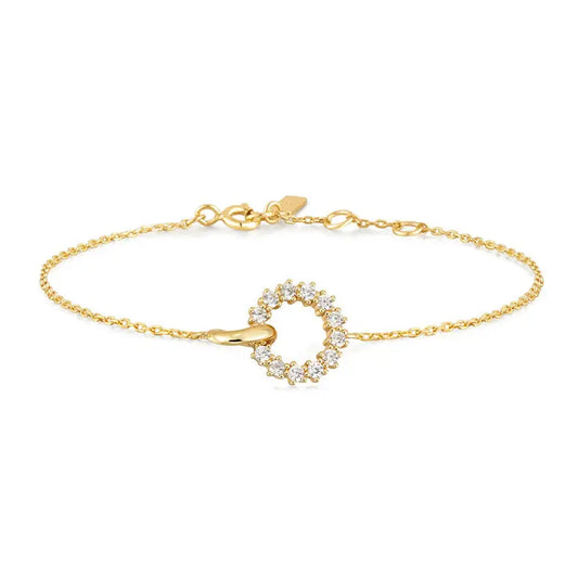 Breeze 313004.1 Gold Plated Silver Bracelet