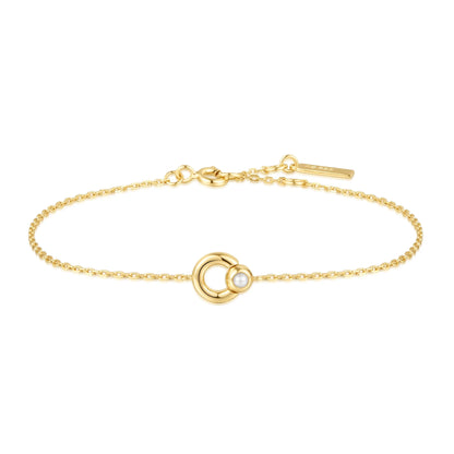 Breeze 313004.1 Gold Plated Silver Bracelet