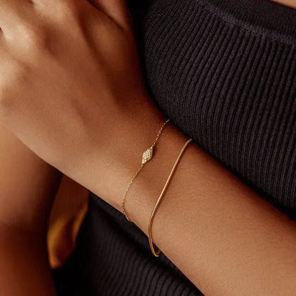Breeze 313004.1 Gold Plated Silver Bracelet