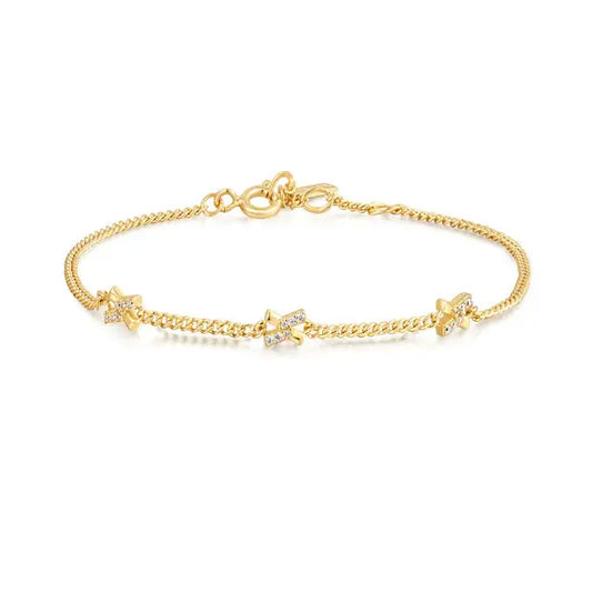 Breeze 313004.1 Gold Plated Silver Bracelet