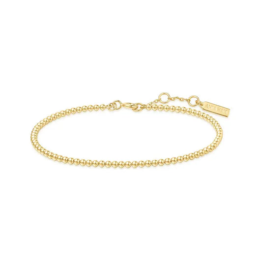 Ania Haie B063-03G Βραχιόλι Beaded από Επιχρυσωμένο Ασήμι